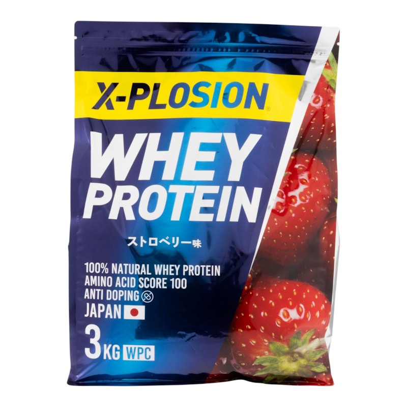 WPC 100%ナチュラルホエイプロテイン ストロベリー味 1