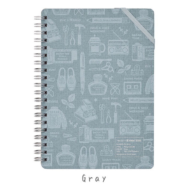 2025 eric×klaid Ring diary B6 4
