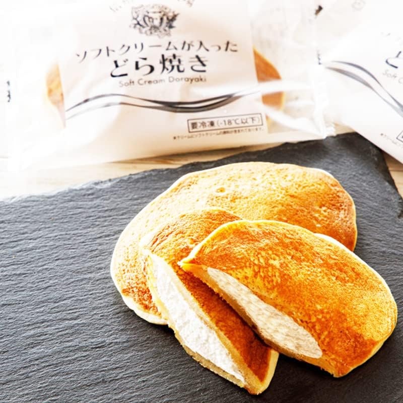 ソフトクリームが入ったどら焼き 3