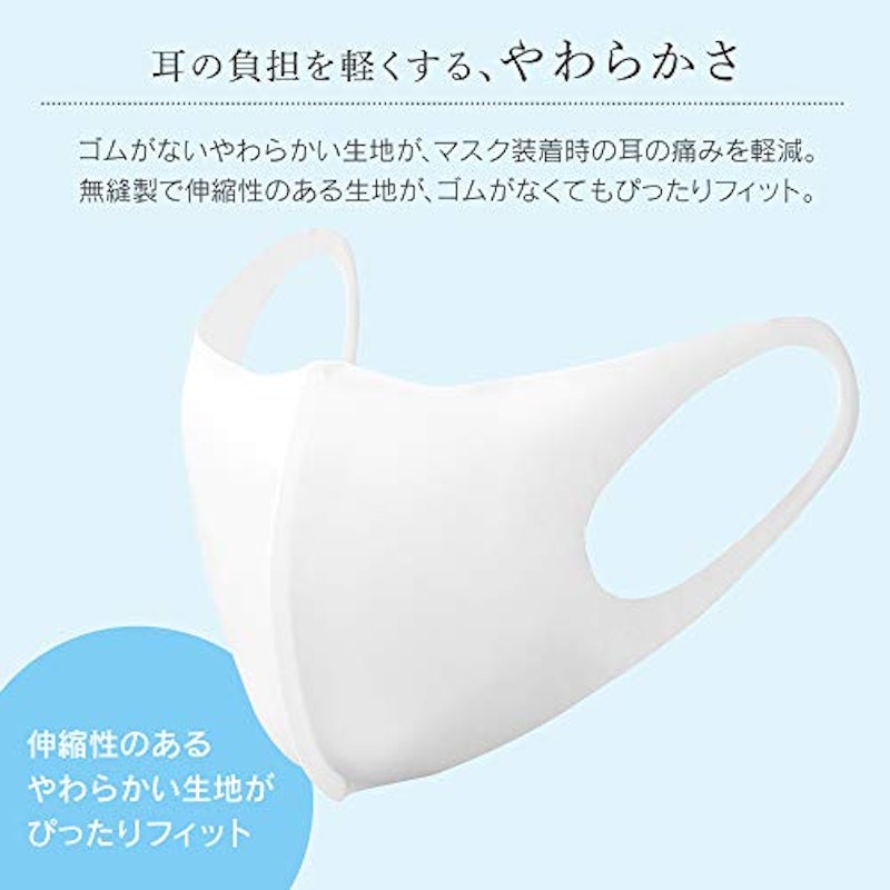 アイリスプラザ×昭和西川 日本製 洗える マスク 5
