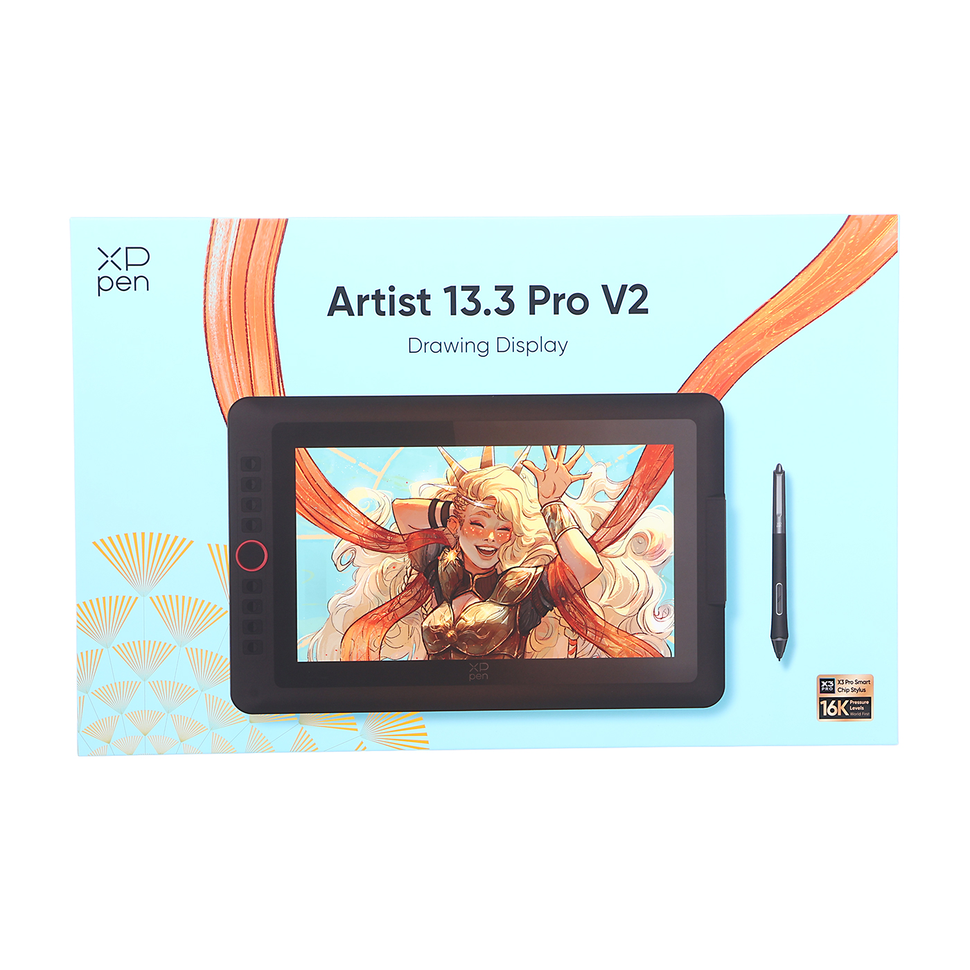 XPPen Artist 13.3 Pro V2 ‎BH13.3ProV2JPを検証レビュー！液タブの