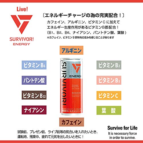 サバイバー エナジードリンク 5