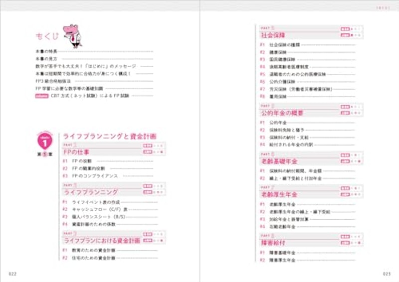 1週間でFP3級に合格できるテキスト&問題集 2024-2025年版 4