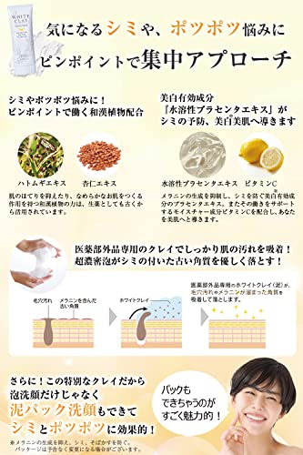  薬用 ホワイトクレイサボンマスク 4