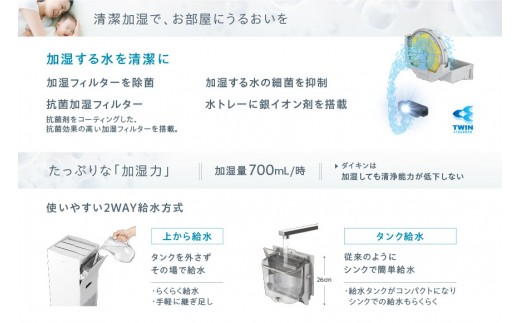 ダイキン 加湿ストリーマ空気清浄機  3