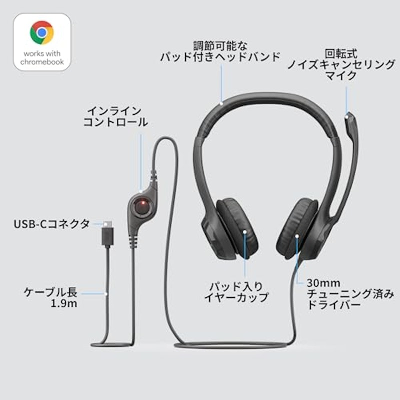 USBヘッドセット 6