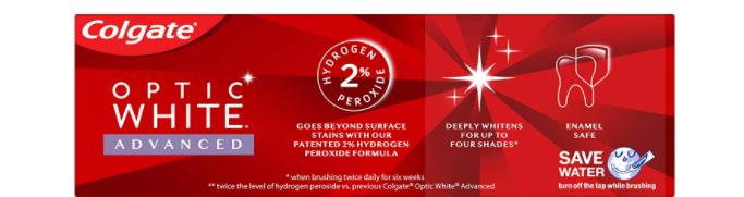 Optic White Advanced Teeth Whitening Toothpaste 1