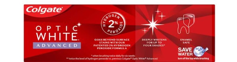 Optic White Advanced Teeth Whitening Toothpaste 1