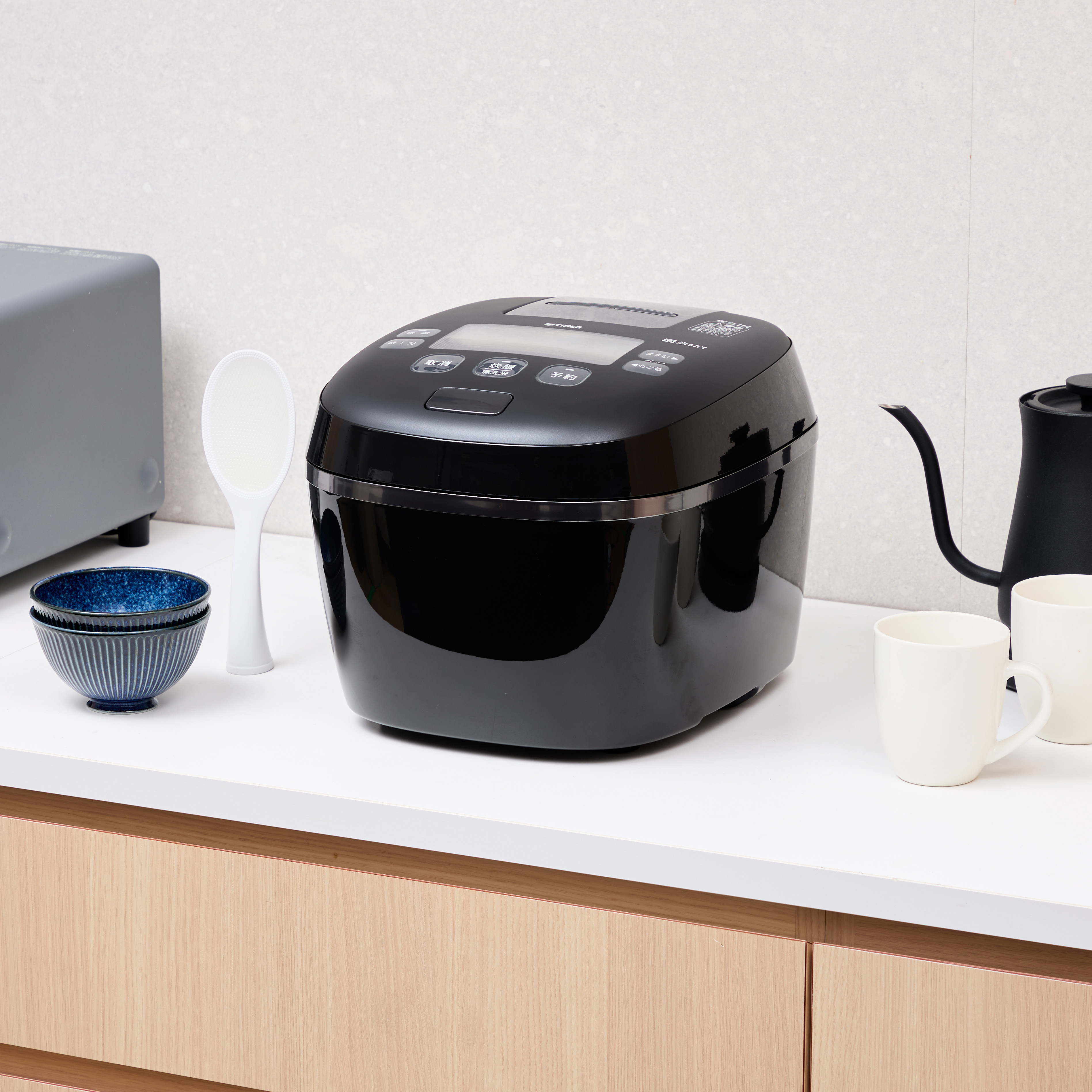 【新品未使用】タイガー　圧力IHジャー炊飯器　JPI-10SC KM タイガー魔法瓶 圧力IHジャー炊飯器 1升 フォグブラック JPI-X180KX