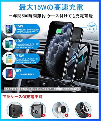 車載QIワイヤレス充電器 2