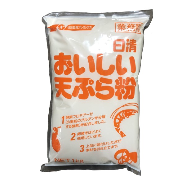 254円 良質 日清 業務用 おいしい天ぷら粉 1kg