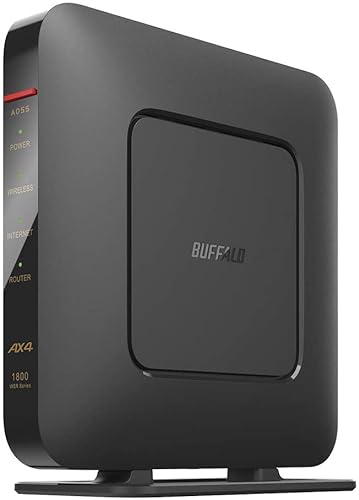 BUFFALO バッファロー WSR-2533DHPLS-BK 11ac ac2600 1733 800Mbps IPv6対応 デュアルバンド 4LDK 3階建向け 無線ルーター ブラック