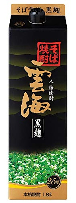 そば焼酎 雲海 黒麹 1