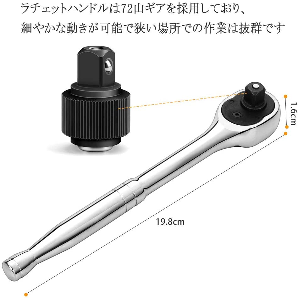 ソケットレンチセット 4