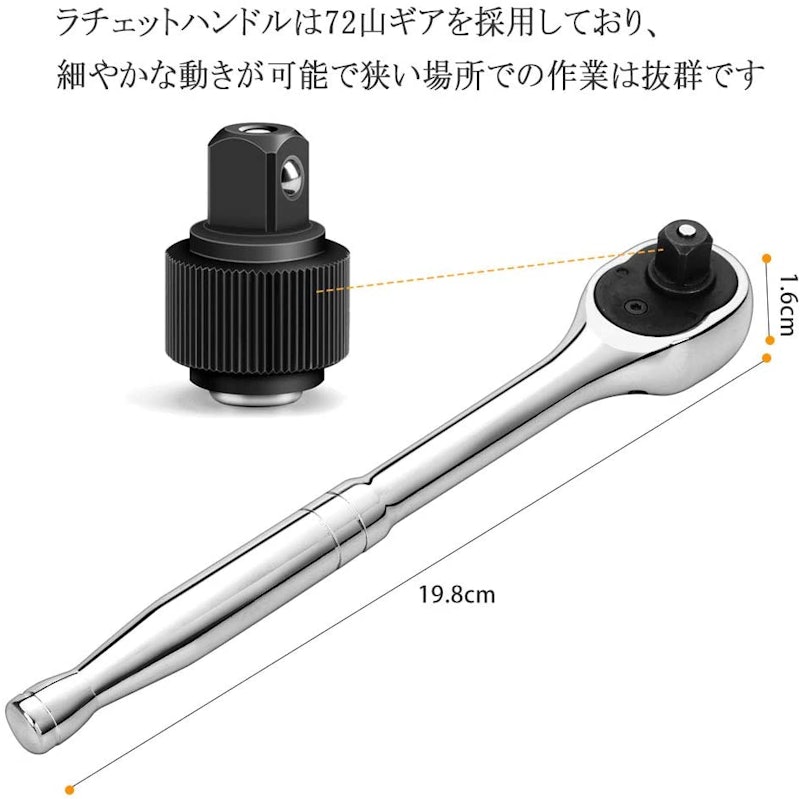 ソケットレンチセット 4