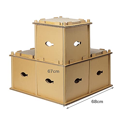 Feline Fortress Cat House 3