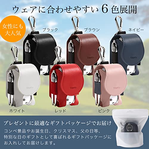 ☆プレーに集中出来るスマートなゴルフボールケース ネイビー 新登場