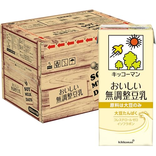 おいしい無調整豆乳 1