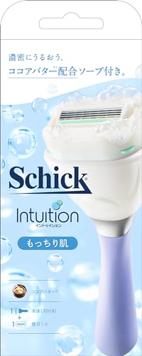 イントゥイション もっちり肌 スリムホルダー （刃付き）＋替刃１コ 1