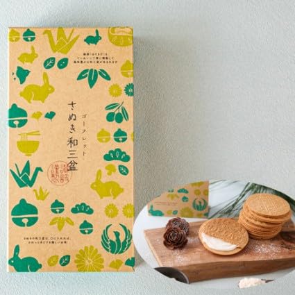讃岐和三盆ゴーフレット 1