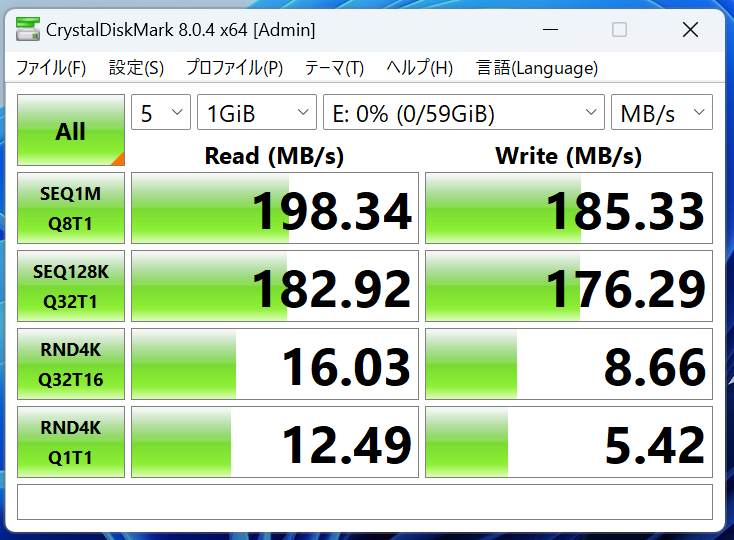 Professional 1800x SDXCカード 4