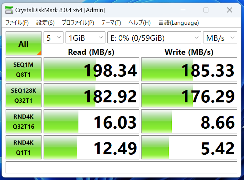 Professional 1800x SDXCカード 4