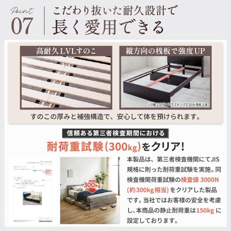 収納付きベッド ZESTO 9