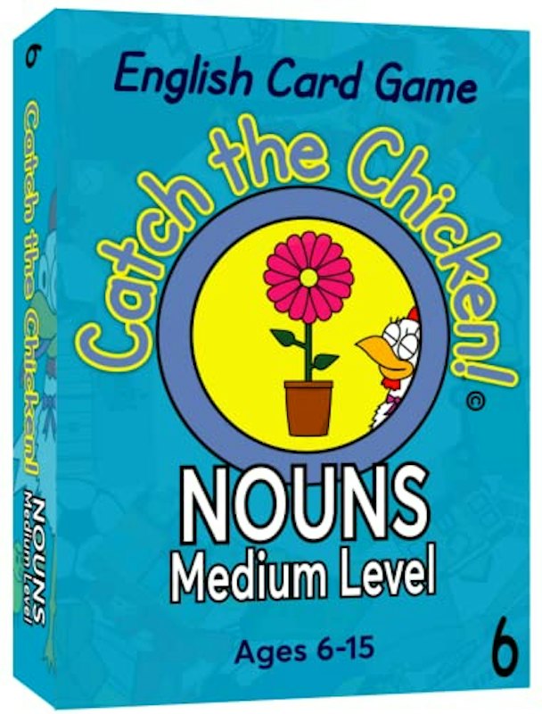 English Card Game NOUNS Medium Level 1