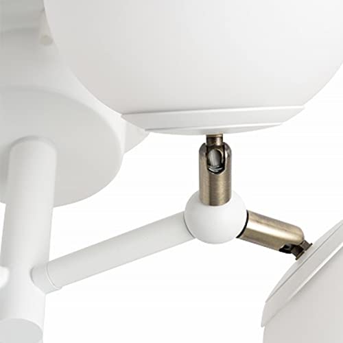 TINY GLASS CEILING LIGHT 6  4