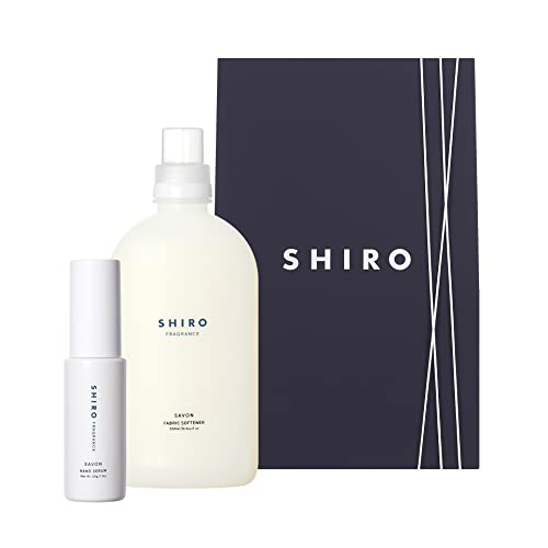 Shiro （シロ）　洗剤+柔軟剤（2本×3セット） shiro シロ アールグレイ 洗濯洗剤 柔軟剤 ギフトセット 新品未