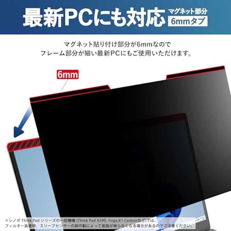 のぞき見防止フィルター 4