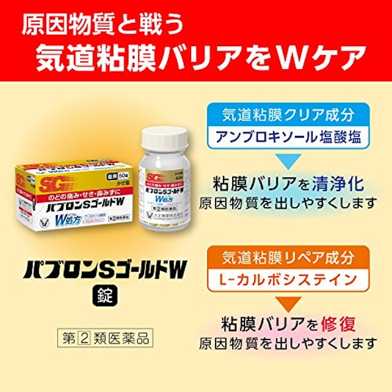 パブロンSゴールドW錠 3
