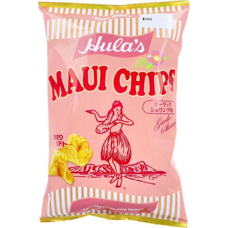 フラ印 マウイチップス ガーリックシュリンプ味 1