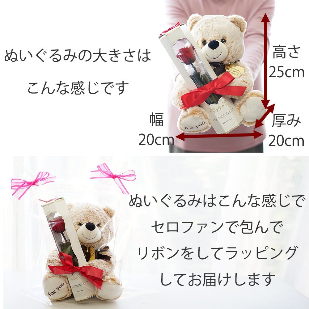 名入れできる誕生石ベアー 7