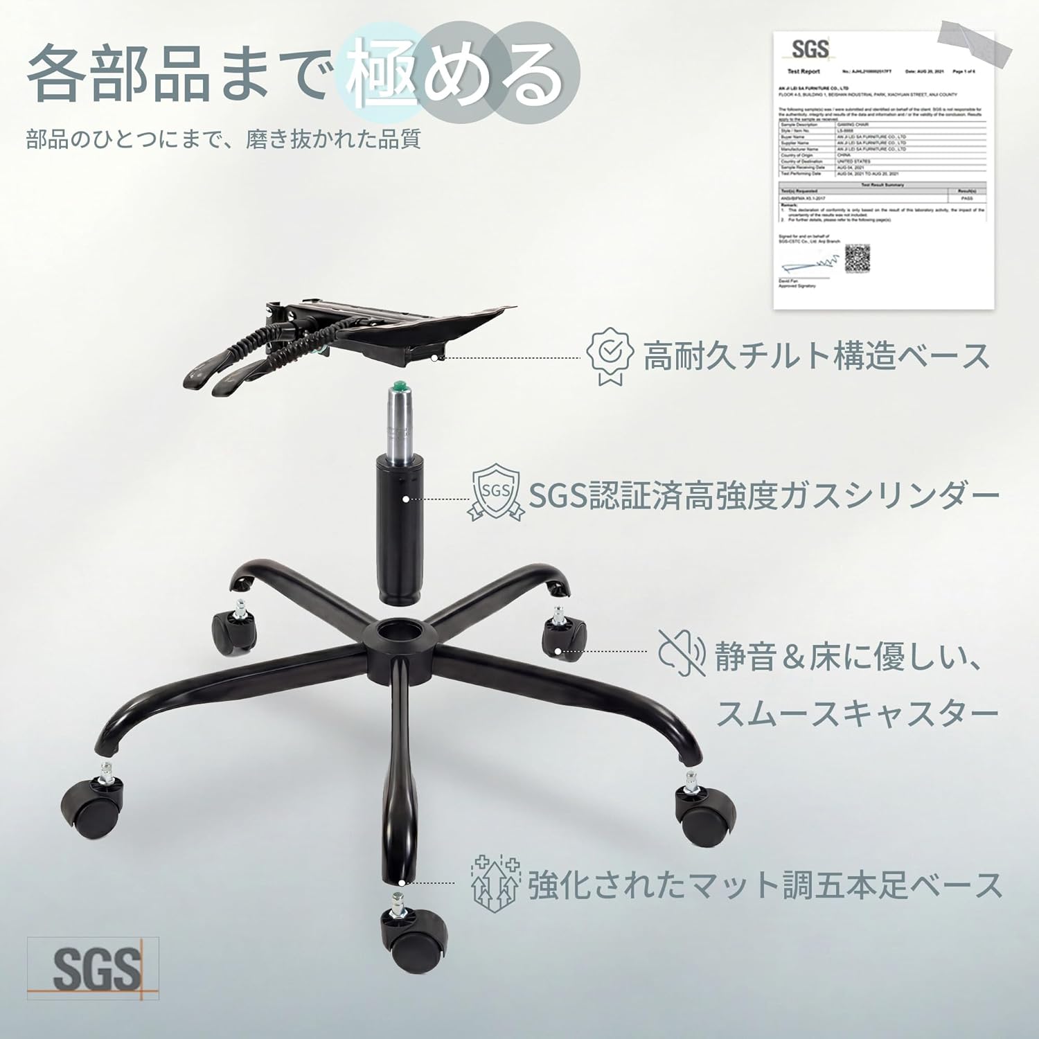 ゲーミングチェア 5