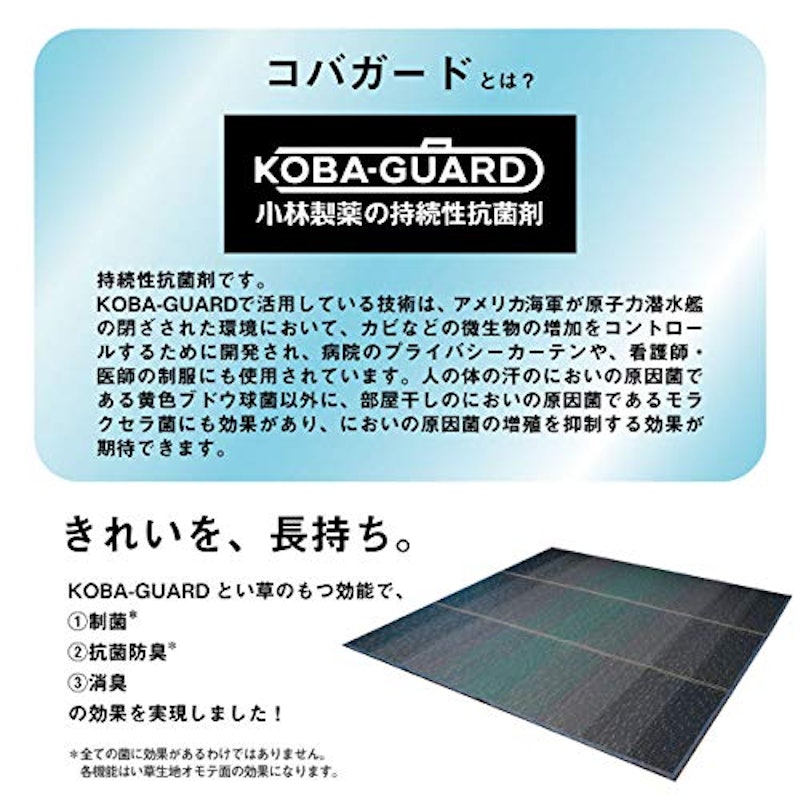 KOBA-GUARD い草ラグマット 5