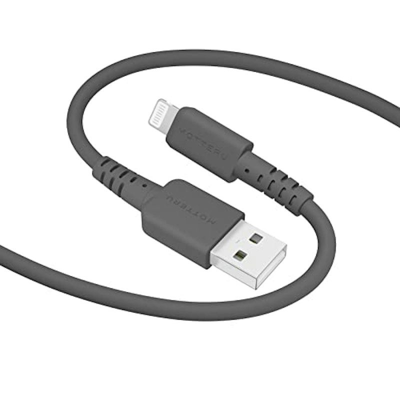 シリコンケーブル USB-A to Lightning 1