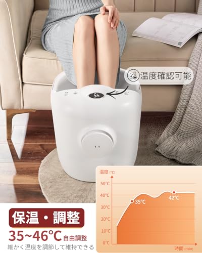 傾斜型フットバス 5