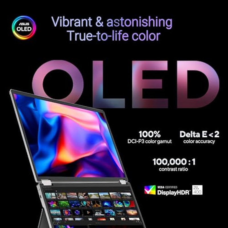 Duo OLED 360°折りたたみ式ポータブルモニター 2