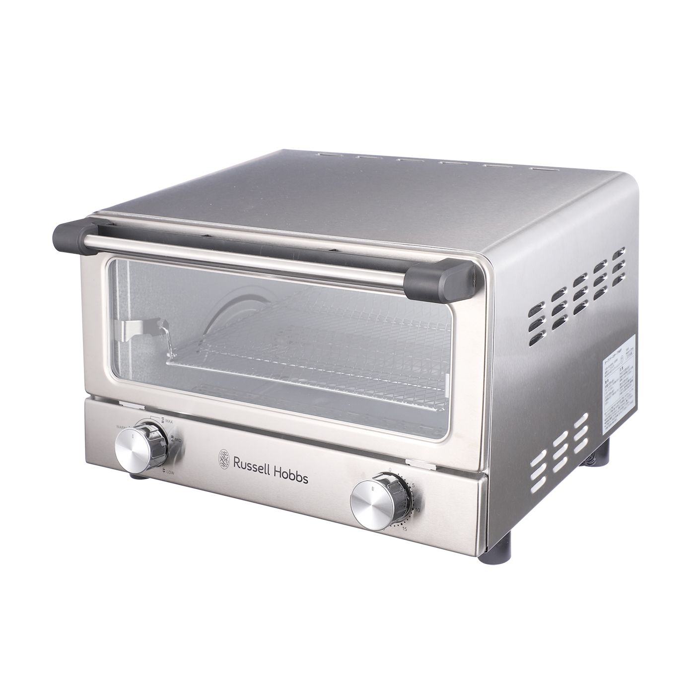 オシャレ家電【未使用】ラッセルホブス オーブントースター 1000JP シルバー ベーシックオーブントースター（1000JP） | Russell Hobbs - ラッセル