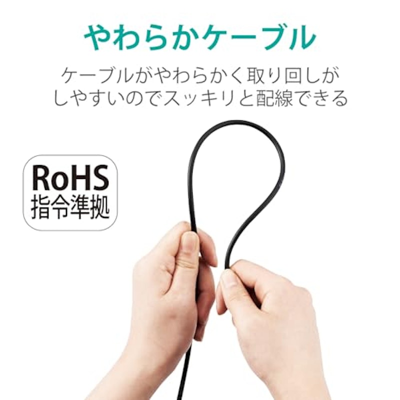 LANケーブル CAT6A 3
