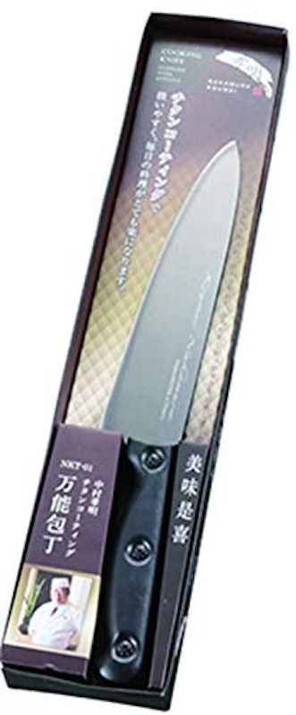 チタンコーティング万能包丁 1