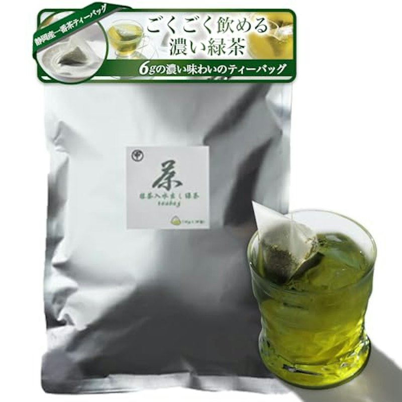 抹茶入り緑茶 水出し用ティーバッグ 1