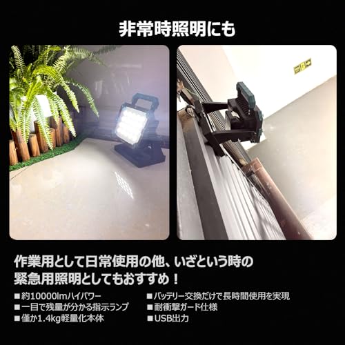 100W LED作業灯 9