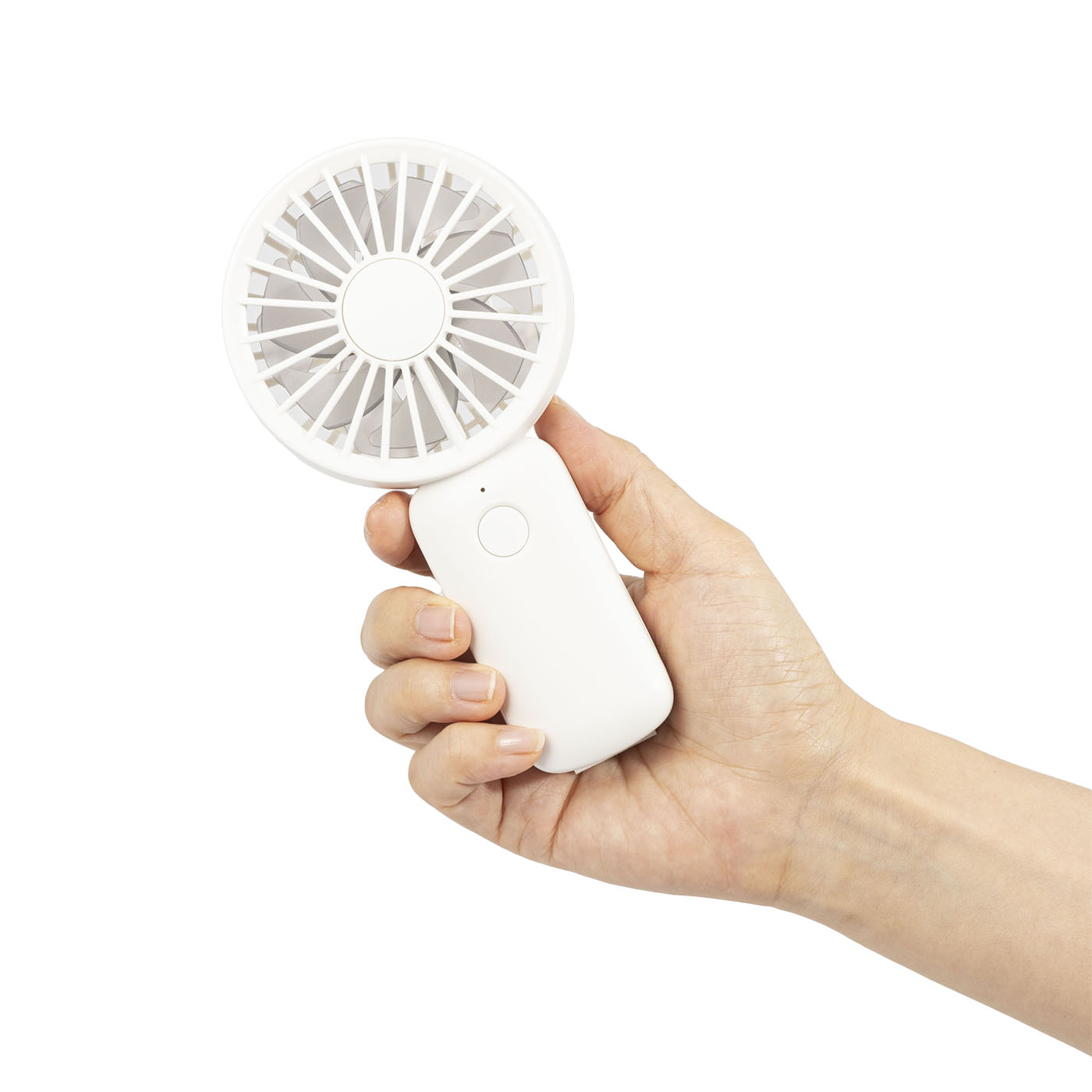 リズム Silky Wind Handy Fan S 9ZF031RH03をレビュー！クチコミ・評判