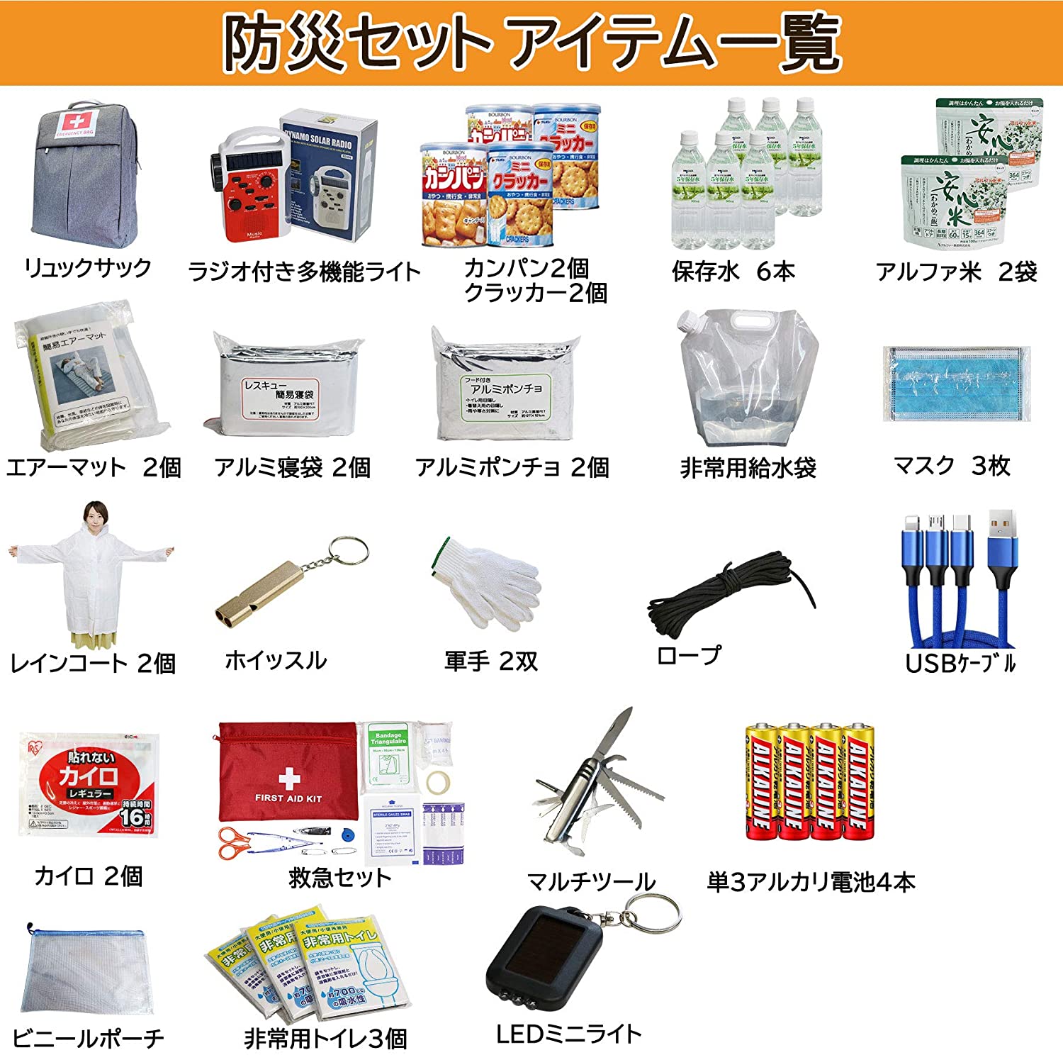 防災セット  2