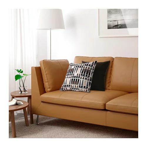 【値下げ】IKEAソファー　ブラウン EKHOLMA エークホルマ 3人掛けソファ, キランダ ブラウンレッド - IKEA