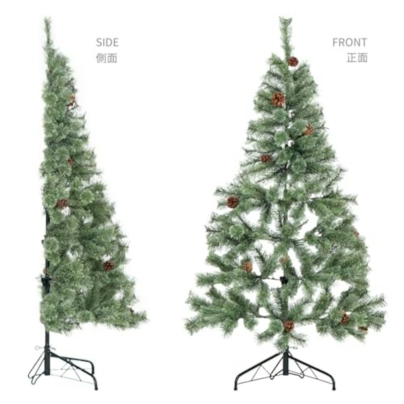 クリスマスツリー ハーフツリー 1