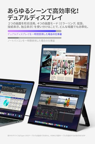 デュアルモニター 2