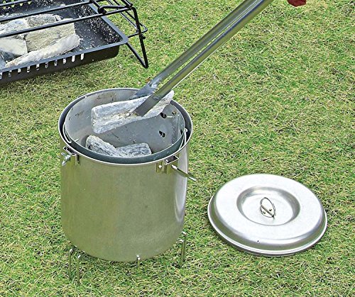 大型火消しつぼ 火起し器セット 4